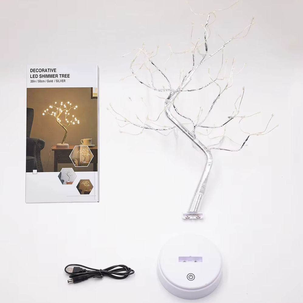 Decorative Tabletop Tree Lamp